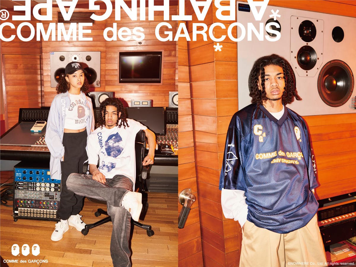 BAPE \u0026 COMME des GARÇONS CDG Drop 2022 Collab Collection